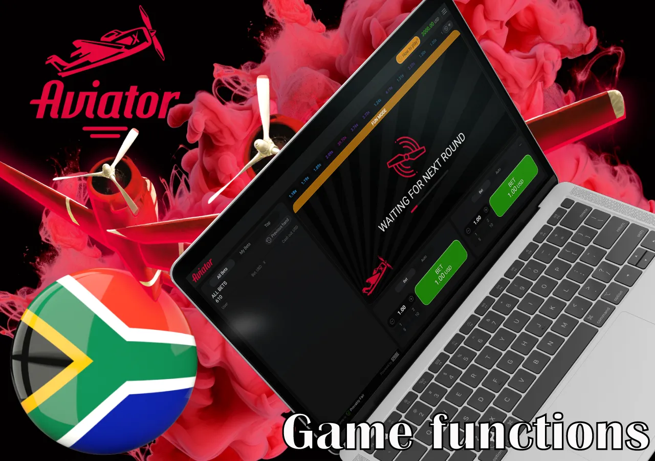 Description of the main functions of the game