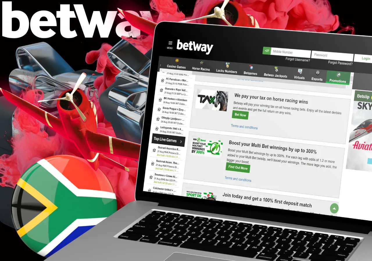 Get a welcome bonus for registration and first deposit