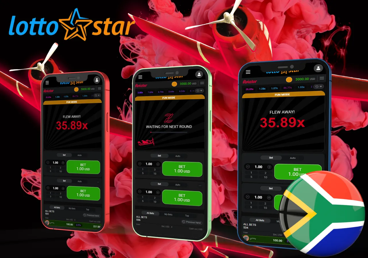 All the benefits of the Aviator game are available to players on the mobile app