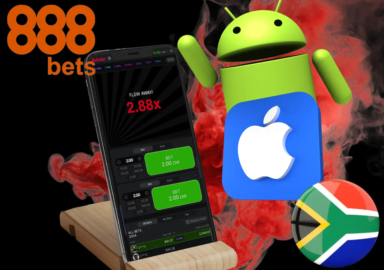 888bets Aviator slot on your phone